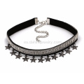 Pack 2 abrigo gargantilla collar Collar babero estrellas terciopelo